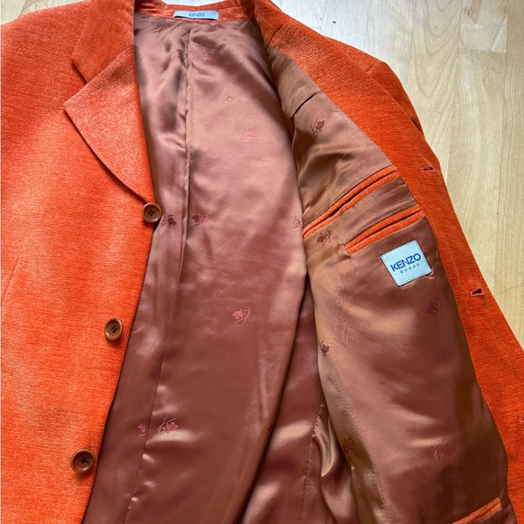 Vintage KENZO Homme Paris Blazer Jacket 90s Japan - Picture 8 of 9